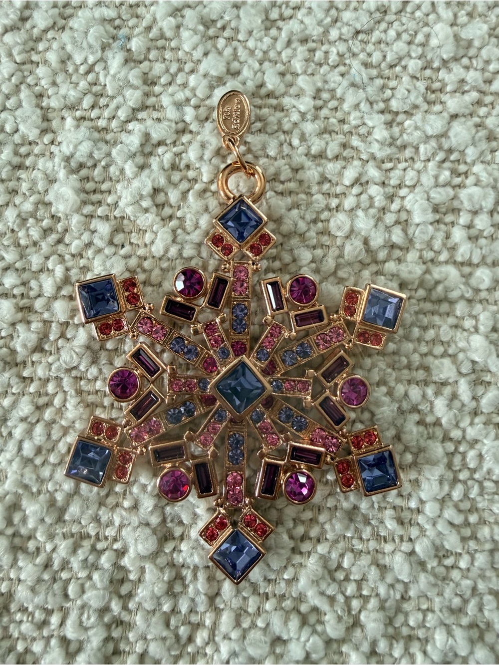 Ross-Simons 2016 Annual “Christmas Jewels” Snowflake Ornament & Pendant